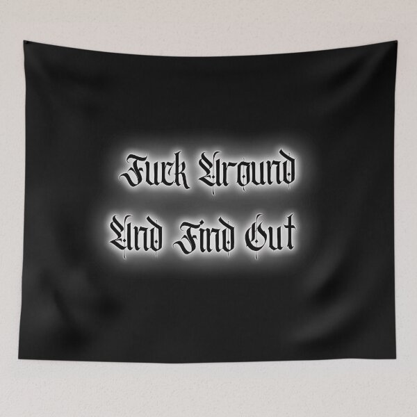 Item preview, F Around and Find Out y2k style design  designed and sold by VantaTheArtist.