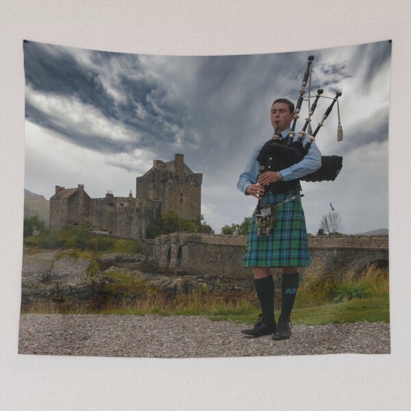 Item preview, The Bagpiper designed and sold by Marylou Badeaux.
