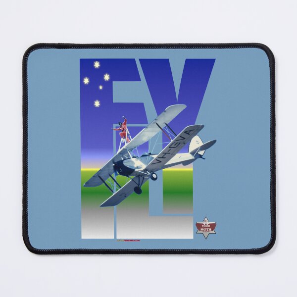 Item preview, Fly Design - Tiger Moth VH-GVA & wing-walker 19900224 designed and sold by muz2142.
