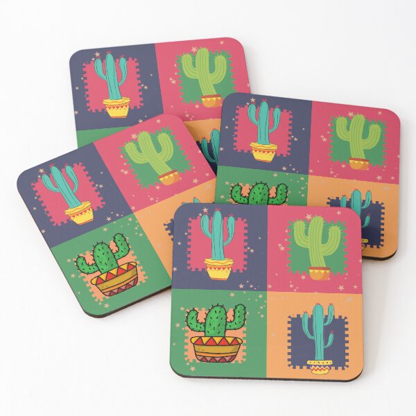 Item preview, Colorful cacti  designed and sold by Aya-salah123.