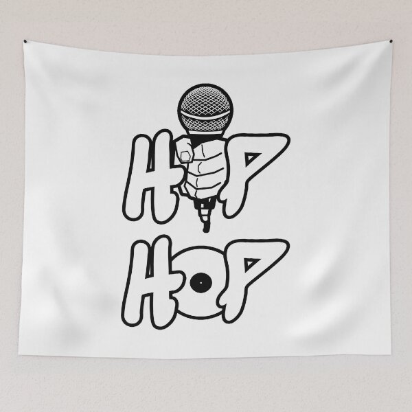 Item preview, Hip Hop (White Record) designed and sold by Pendy777.