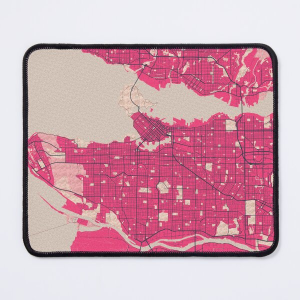 Item preview, Vancouver City Map of Canada - Blossom designed and sold by deMAP.