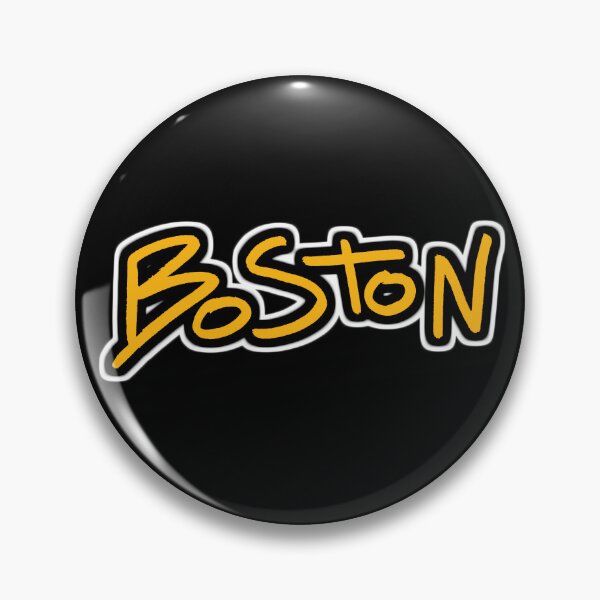 Item preview, Boston Hockey Text designed and sold by LockedUp.