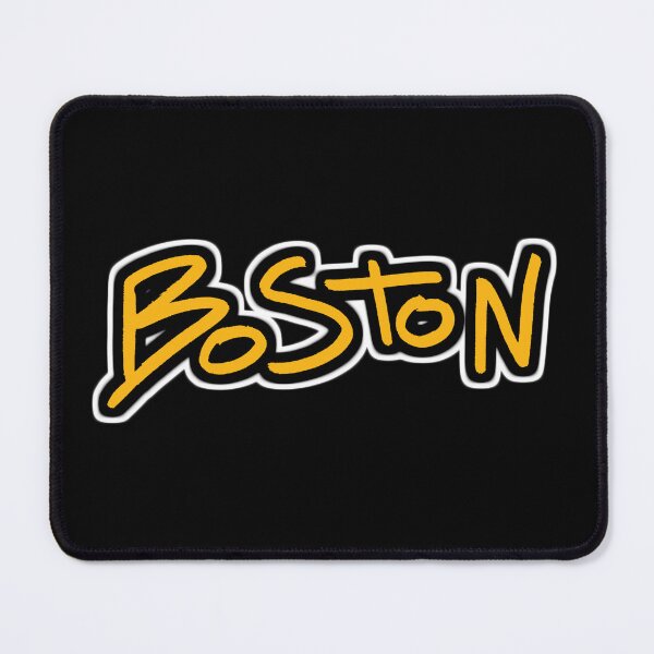 Item preview, Boston Hockey Text designed and sold by LockedUp.