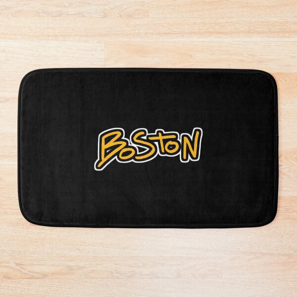 Item preview, Boston Hockey Text designed and sold by LockedUp.