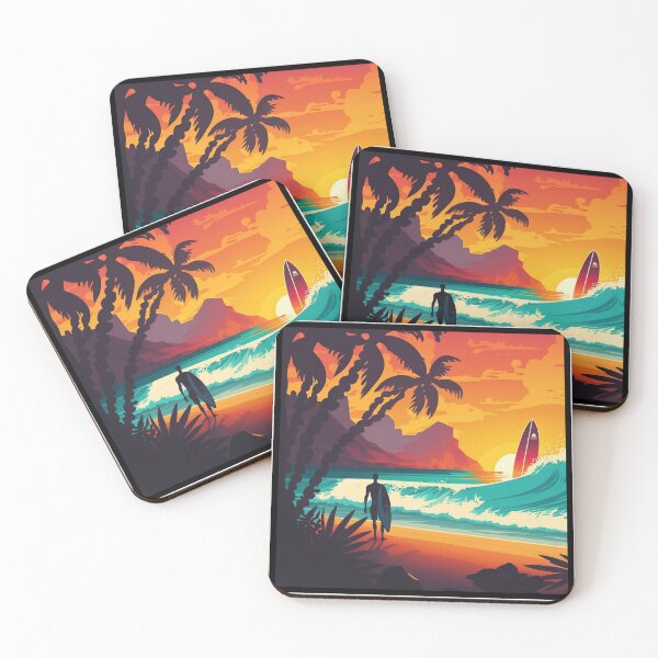 Item preview, Island Surfer V1 designed and sold by TheVaultArt.