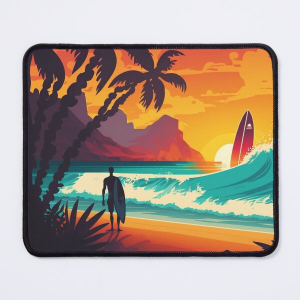 Item preview, Island Surfer V1 designed and sold by TheVaultArt.
