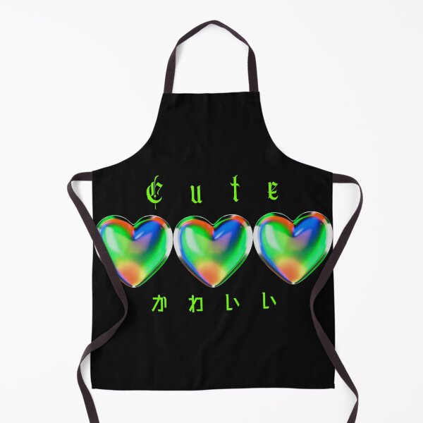 Item preview, Cute glass hearts rainbow y2k style design designed and sold by VantaTheArtist.