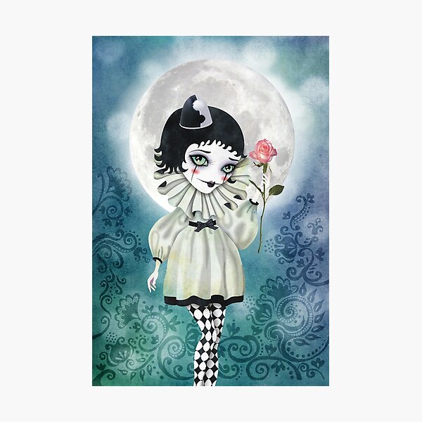 Item preview, Pierrette Under the Icy Moon designed and sold by sandygrafik.