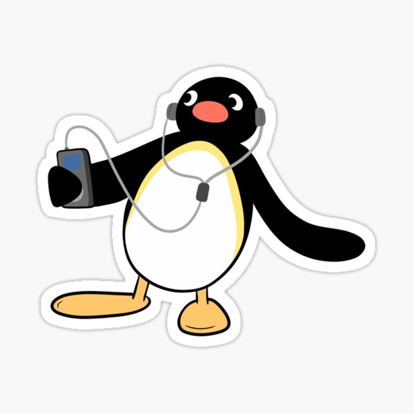Vista previa del artículo con la obra «Pingu Noot Pingu», diseñado y vendido por KHarry87.