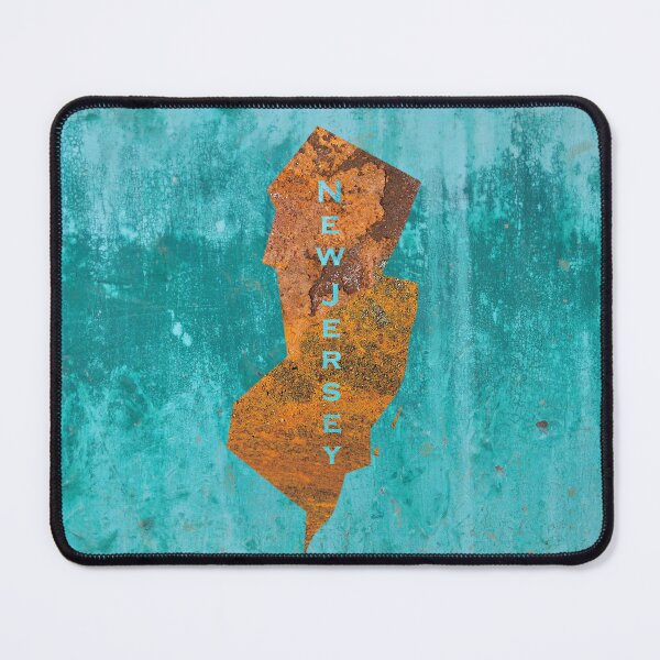 Item preview, New Jersey Rust on Teal designed and sold by Elisabeth Lucas.