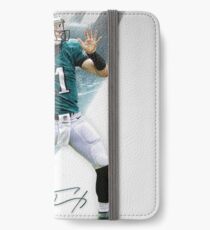 Carson Wentz Philadelphia Sports Art iPhone Wallet/Case/Skin
