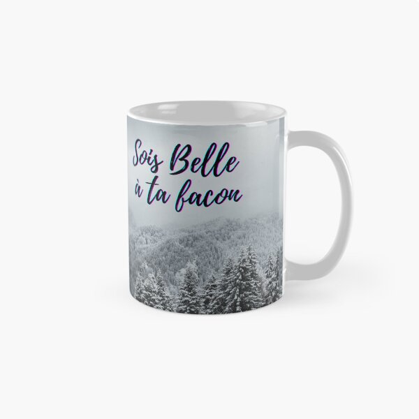 Item preview, Be beautiful in your own way - popular French quotes theme gifts  designed and sold by RebelliousRosee.