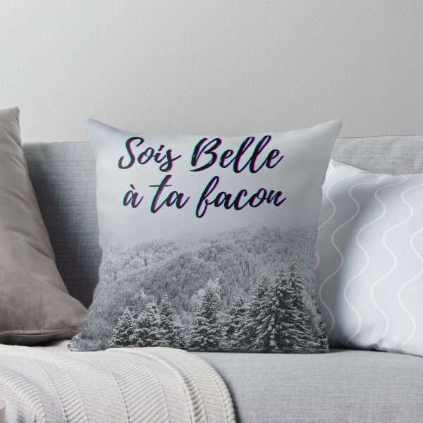 Item preview, Be beautiful in your own way - popular French quotes theme gifts  designed and sold by RebelliousRosee.