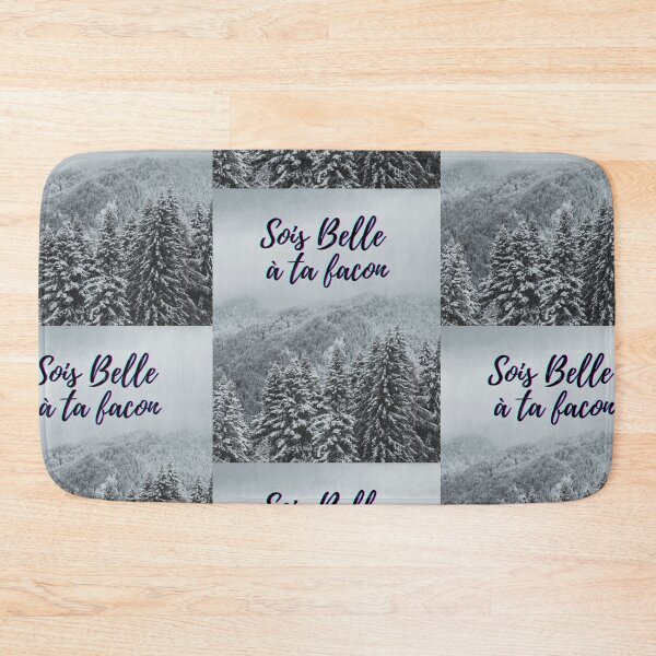Item preview, Be beautiful in your own way - popular French quotes theme gifts  designed and sold by RebelliousRosee.