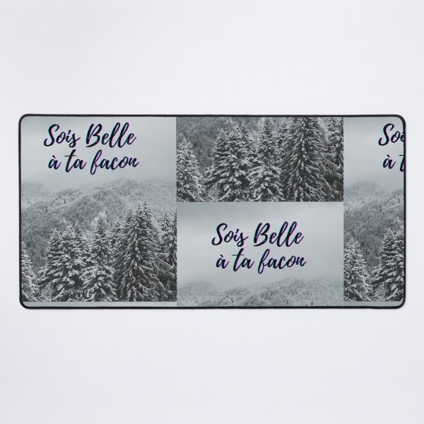 Item preview, Be beautiful in your own way - popular French quotes theme gifts designed and sold by RebelliousRosee.