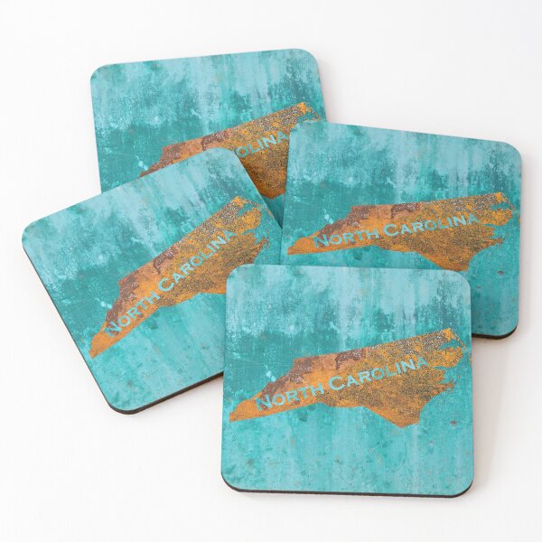 Item preview, North Carolina Rust on Teal designed and sold by Elisabeth Lucas.