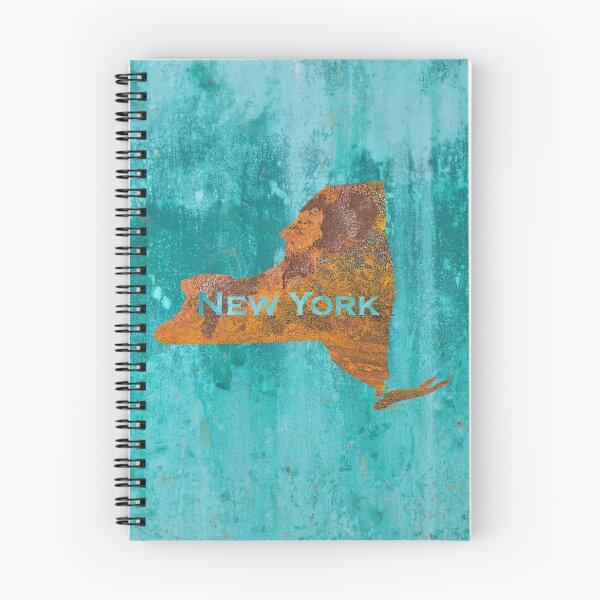 Item preview, New York Rust on Teal designed and sold by Elisabeth Lucas.