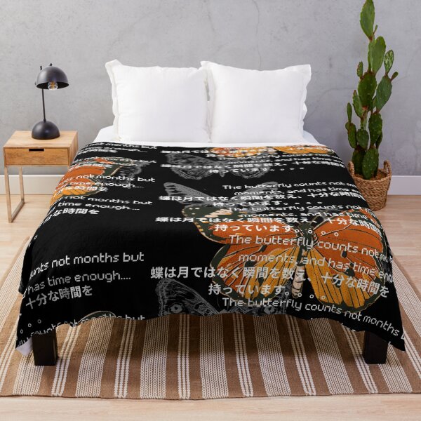 Item preview, A butterfly counts not months but moments quote y2k style design  designed and sold by VantaTheArtist.