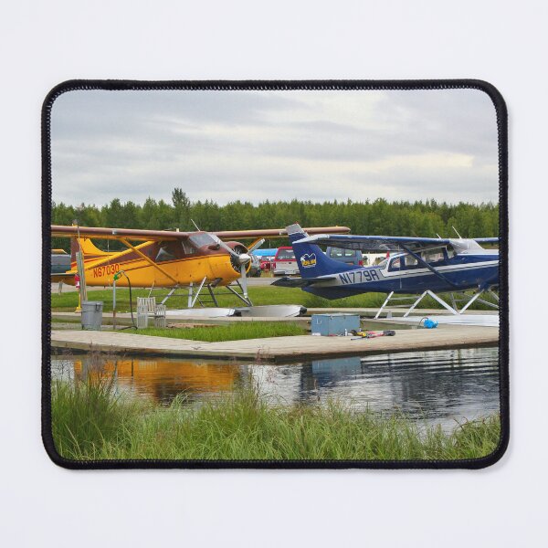 Item preview, Two float planes, Lake Hood, Anchorage, Alaska designed and sold by FranWest.
