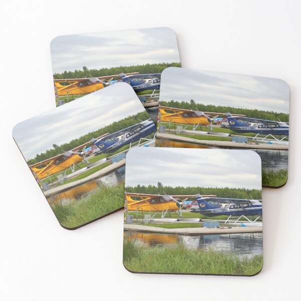 Item preview, Two float planes, Lake Hood, Anchorage, Alaska designed and sold by FranWest.