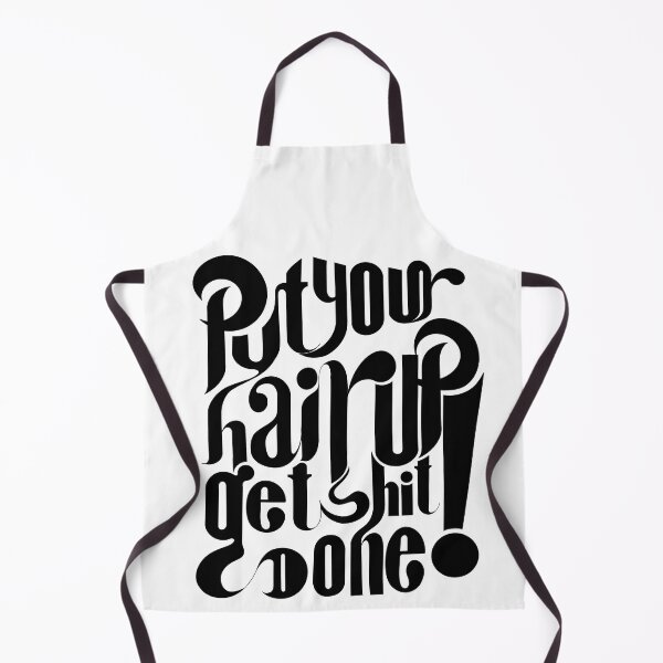 Item preview, Put your hair up and get shit done! designed and sold by stupidpotato1.