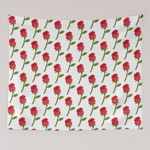 Item preview, Hand-Painted Rose Icon Red designed and sold by Art-Peace.