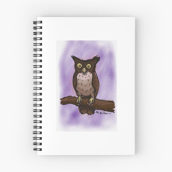 Aperçu de l'œuvre Croquis pour Smartphone #7 : Hibou créée et vendue par Ken Coleman.
