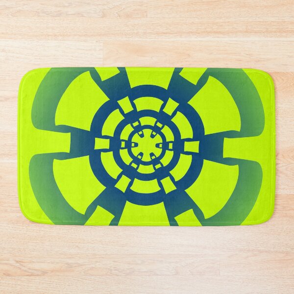 Item preview, Flower Wheel (BlueGreen) designed and sold by iAmAnAstronaut-.