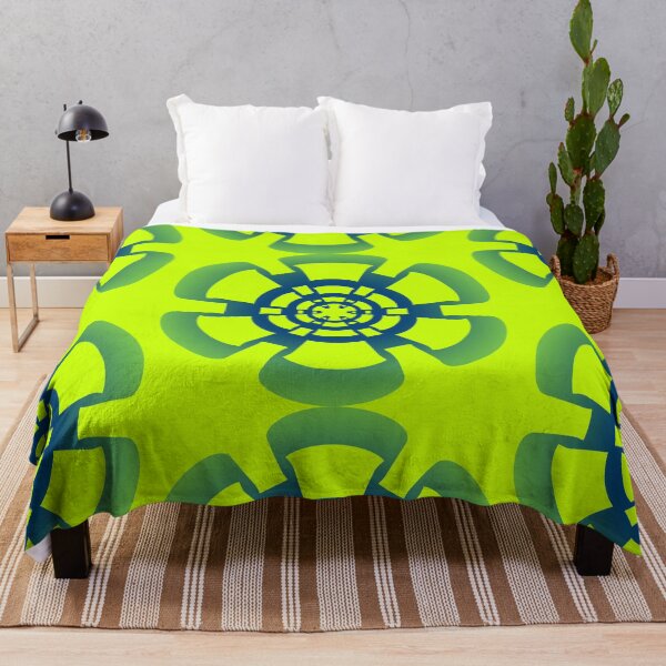 Item preview, Flower Wheel (BlueGreen) designed and sold by iAmAnAstronaut-.