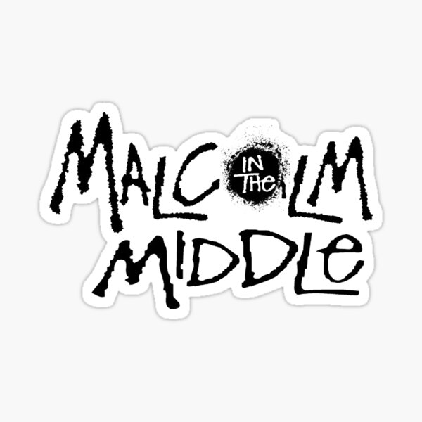 "Malcolm in the Middle" Sticker for Sale by busybadges Redbubble
