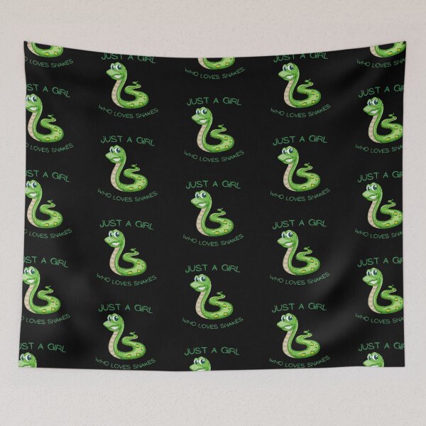 Item preview, Just A Girl Who Loves Snakes designed and sold by GypsyGarou.