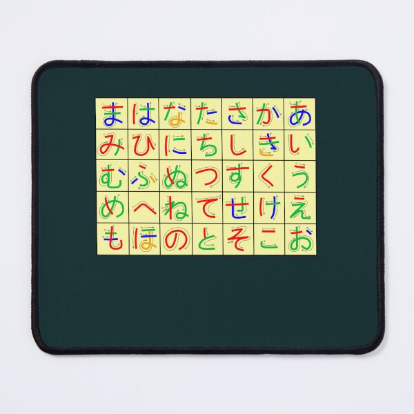 Item preview, hiragana chart117 designed and sold by rtWavehub.