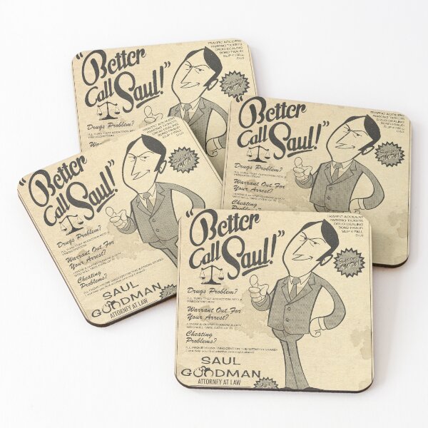 Item preview, Vintage Better Call Saul Criminal Lawyer ads designed and sold by Emptyst store.