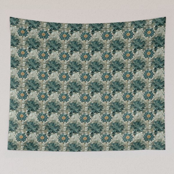 Item preview, Flowered stone mosaic (4/5) designed and sold by sabantha.