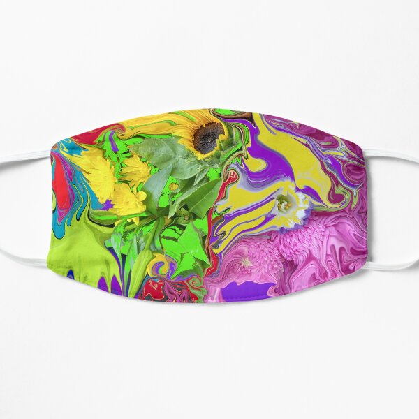 Floral Bouquet Flat Mask
