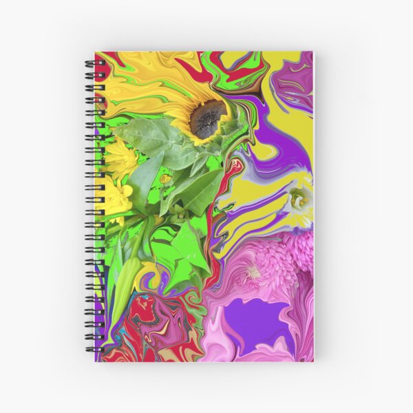 Floral Bouquet Spiral Notebook