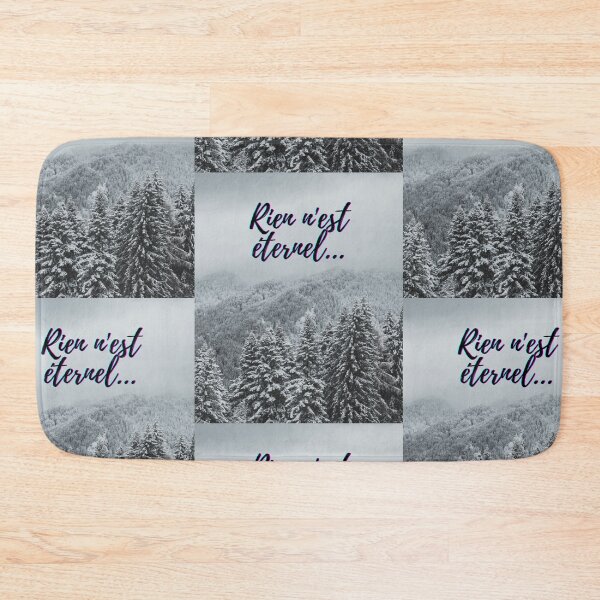 Item preview, Nothing lasts forever - popular french quotes theme gifts  designed and sold by RebelliousRosee.