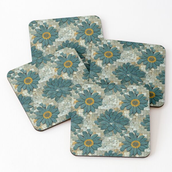 Item preview, Flowered stone mosaic (5/5) designed and sold by sabantha.