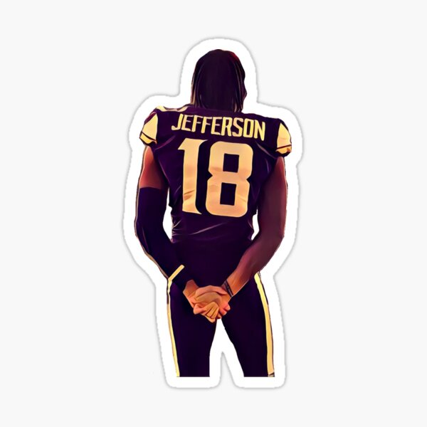 Wholesale Men's Minnesota 18 Justin Jefferson 19 Adam Thielen 4