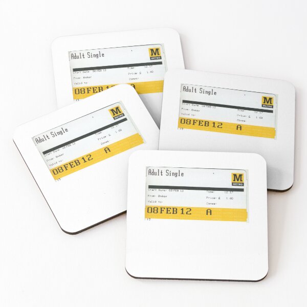 Item preview, Tyne and Wear Metro TicketTyne and Wear Metro LiveriesTyne And Wear Metro188 designed and sold by rtWavehub.