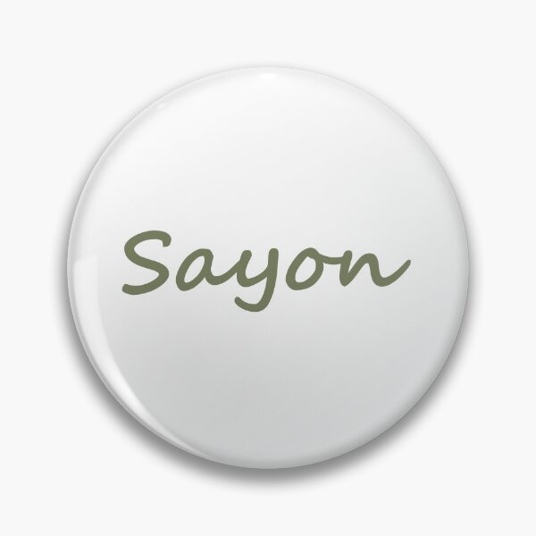 Artikelvorschau, „Sayon“ in Bisaya/Cebuano bedeutet „einfach“ entworfen und verkauft von PabloBSanchez.