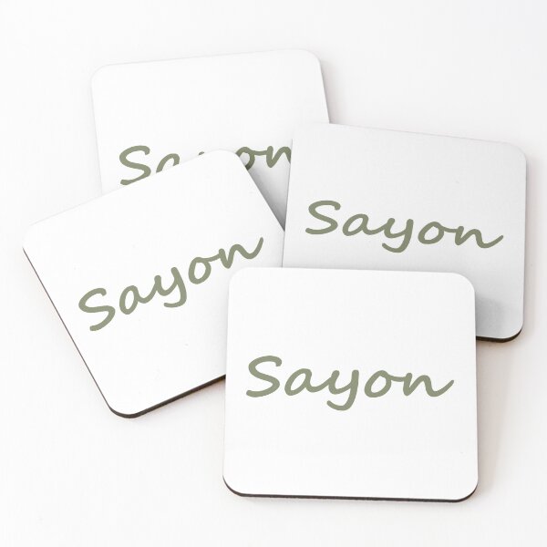 Artikelvorschau, „Sayon“ in Bisaya/Cebuano bedeutet „einfach“ entworfen und verkauft von PabloBSanchez.