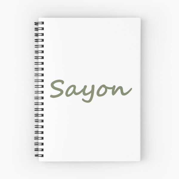 Artikelvorschau, „Sayon“ in Bisaya/Cebuano bedeutet „einfach“ entworfen und verkauft von PabloBSanchez.
