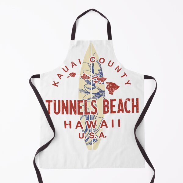 Item preview, Tunnels Beach Kauai Hawaii Vintage Hawaiian Surfing designed and sold by IronEcho.
