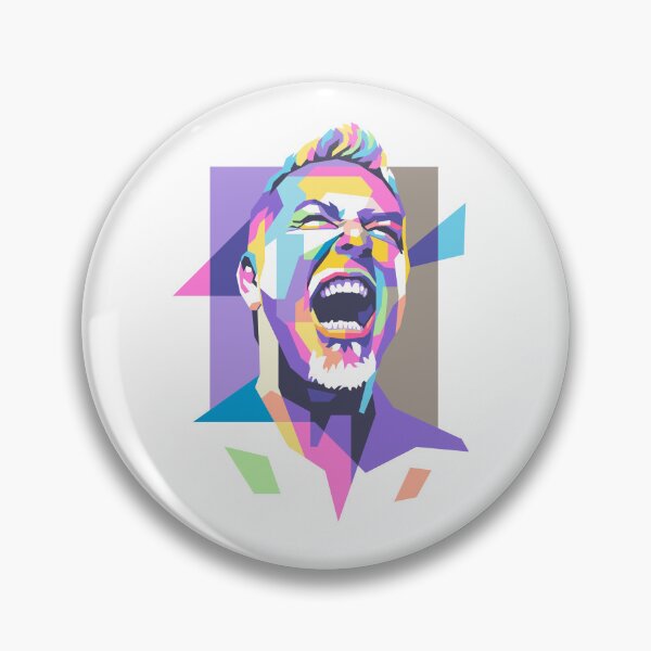 Item preview, James Hetfield in WPAP designed and sold by Xezyy.