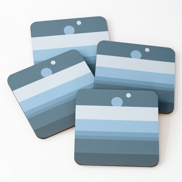 Item preview, For Lovers Of Stripes Double Blue Sunset Alien World Satisfying designed and sold by somersbyman.