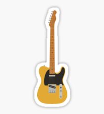 Telecaster - Butterscotch Blonde Sticker