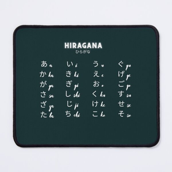 Item preview, Japanese Hiragana Chart Alphabet and symbols105 designed and sold by rtWavehub.