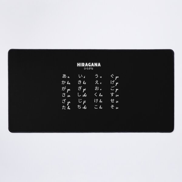 Item preview, Japanese Hiragana Chart Alphabet and symbols105 designed and sold by rtWavehub.